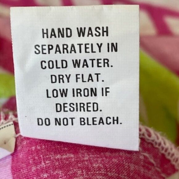 BARBARA GERWIT Cotton Tunic Top Pink Green Floral Print L - Picture 11 of 16